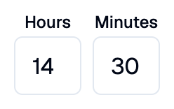 TimePicker